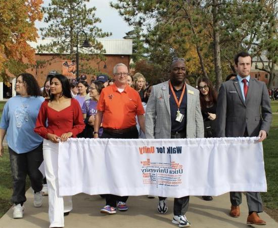 Unity Walk 2023 - Walking with banner 02